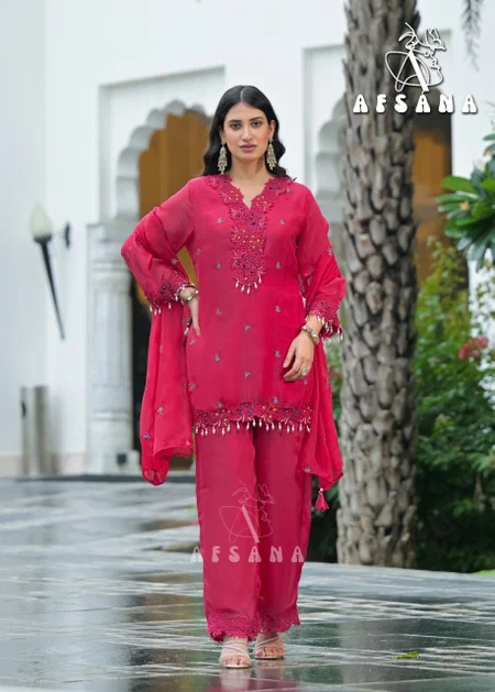 Sargun By Afsana Pure Viscose Salwar Kameez Collection